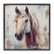 Stupell Industries Rustic Horse Impression Framed Giclee Wall Art Design by Steve Huntziker